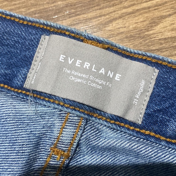 NWT EVERLANE The Relaxed Straight Jean Organic Cotton - Picture 8 of 9